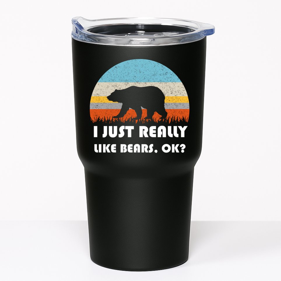I Really Like Bears Tumbler