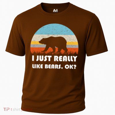 I Really Like Bears Performance Shirt