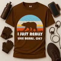 I Really Like Bears Performance Shirt