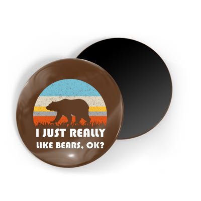 I Really Like Bears Magnet