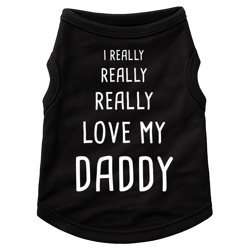 I Really Love My Daddy Doggie Tank