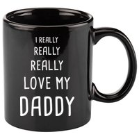 I Really Love My Daddy 11oz C Handle Ceramic Mug