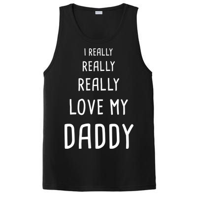 I Really Love My Daddy PosiCharge Competitor Tank