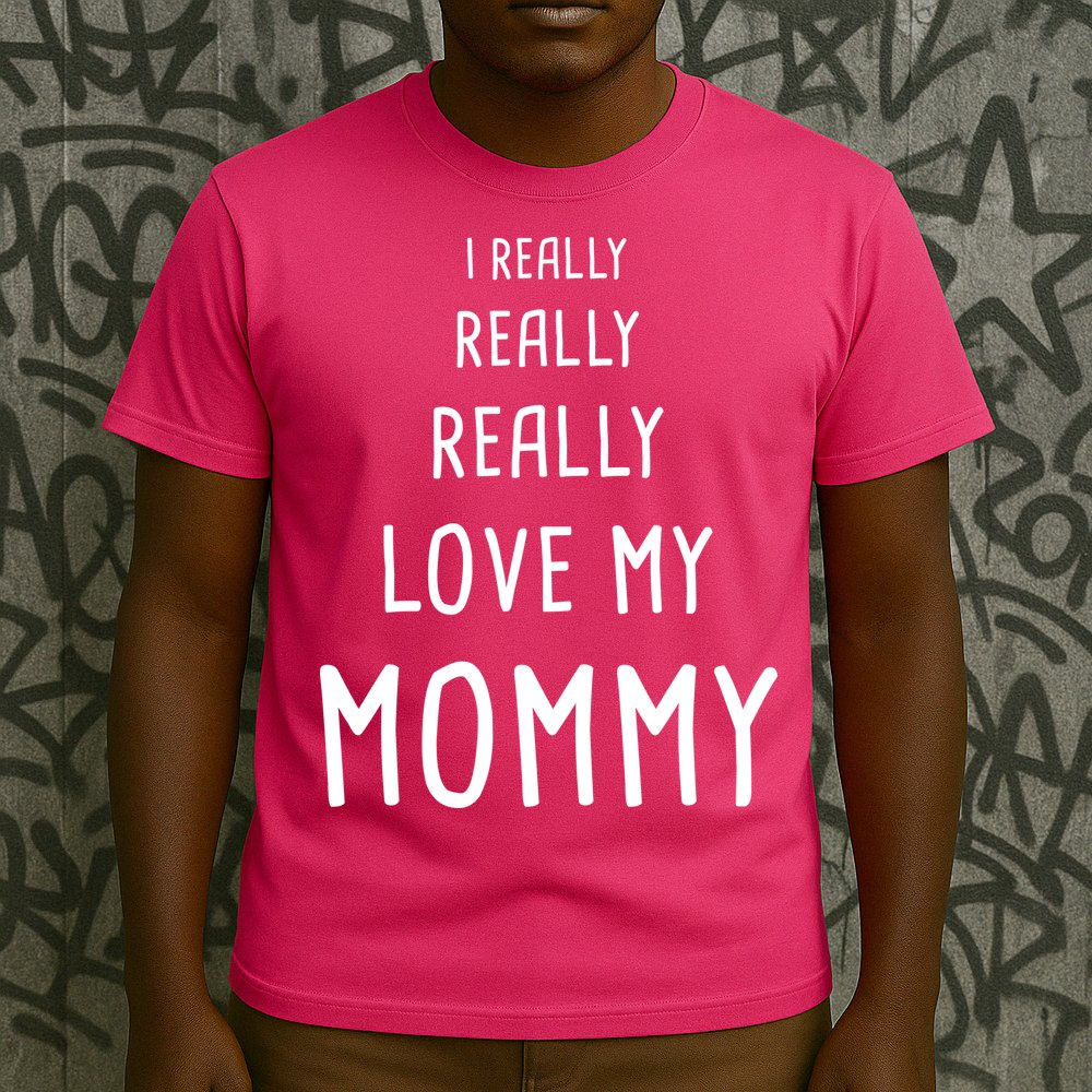 I Really Love My Mommy T-Shirt