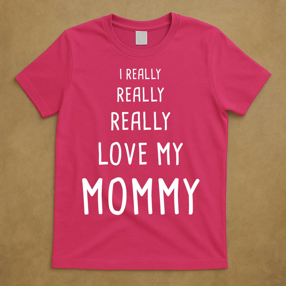 I Really Love My Mommy T-Shirt