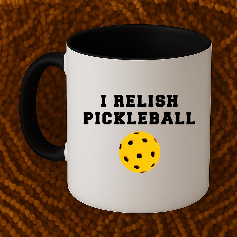 I Relish Pickleball Mug