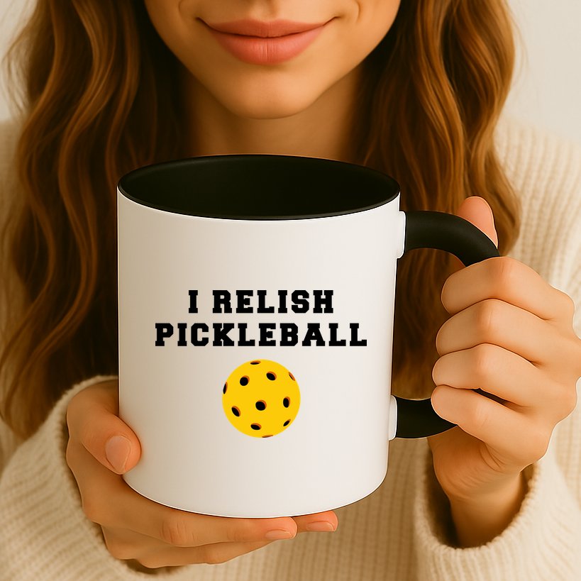 I Relish Pickleball Mug