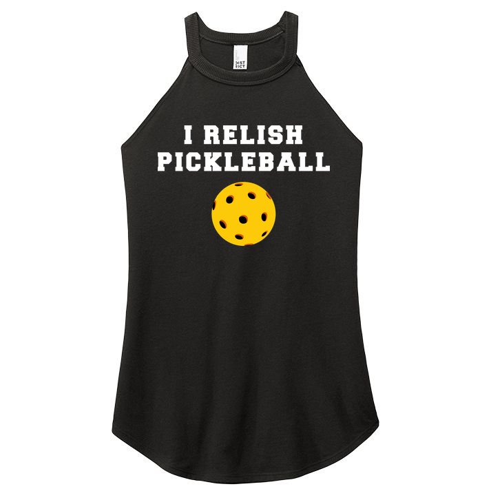 I Relish Pickleball Women's Perfect Tri Rocker Tank