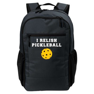 I Relish Pickleball Daily Commute Backpack