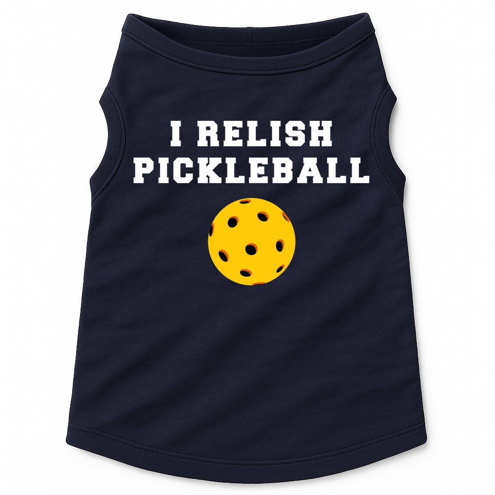 I Relish Pickleball Doggie Tank