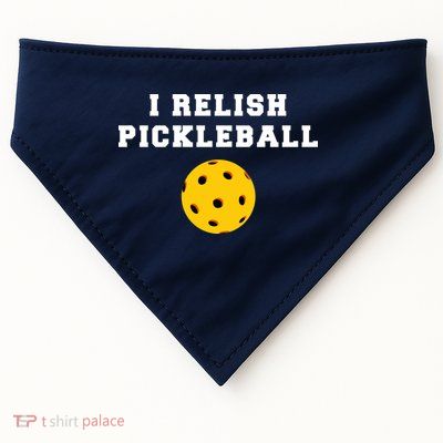 I Relish Pickleball USA-Made Doggie Bandana