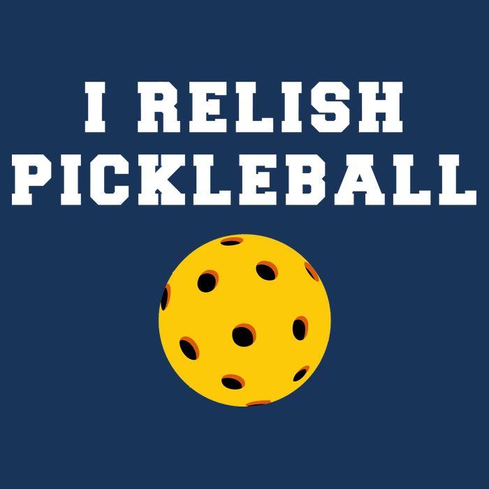 I Relish Pickleball Drawstring Bag
