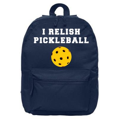 I Relish Pickleball 16 in Basic Backpack