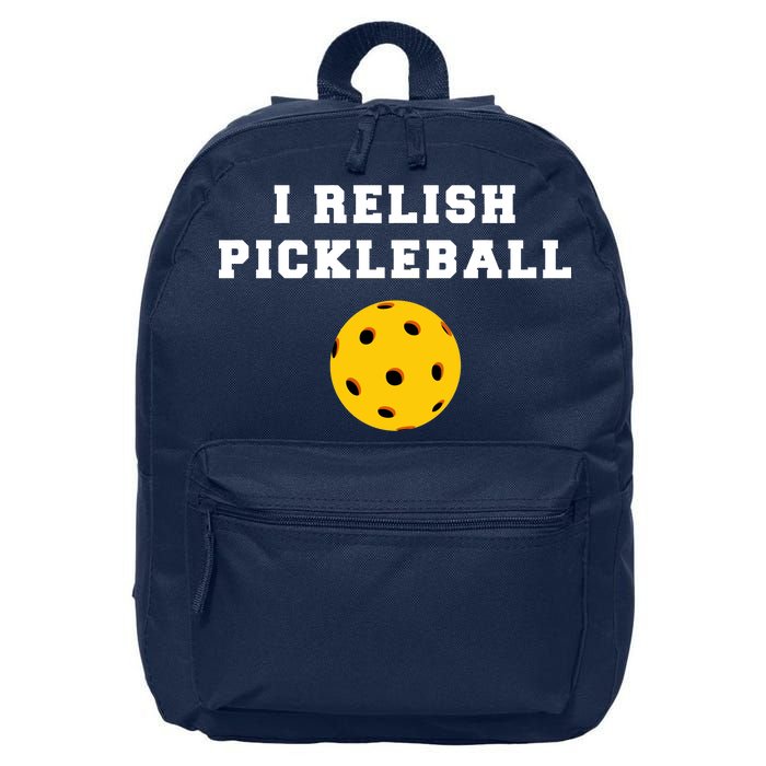 I Relish Pickleball 16 in Basic Backpack