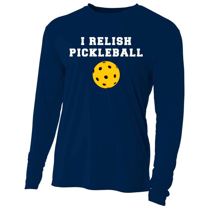 I Relish Pickleball Cooling Performance Long Sleeve Crew