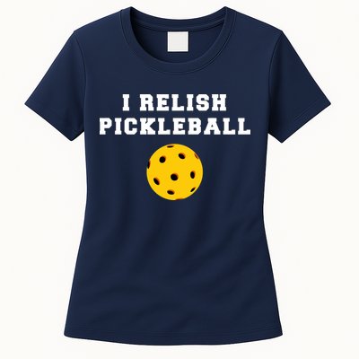 I Relish Pickleball Womens T-Shirt