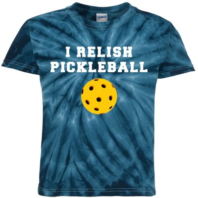 I Relish Pickleball Kids Tie-Dye T-Shirt