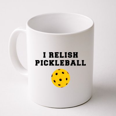 I Relish Pickleball Coffee Mug