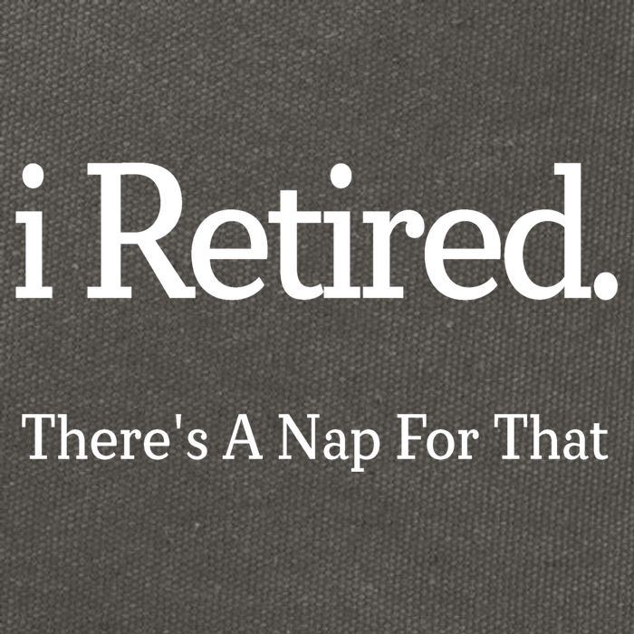I Retired There's A Nap For That Cotton Canvas Backpack
