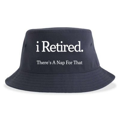 I Retired There's A Nap For That Sustainable Bucket Hat