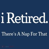 I Retired There's A Nap For That Pom Pom 12in Knit Beanie