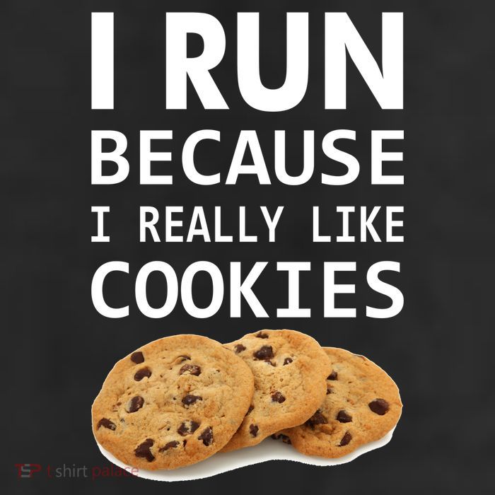 I Run Because I Really Like Cookies Trucker Hat
