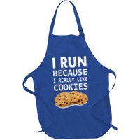 I Run Because I Really Like Cookies Apron