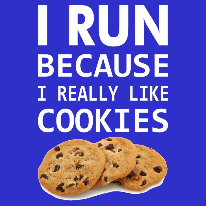 I Run Because I Really Like Cookies Sweatshirt