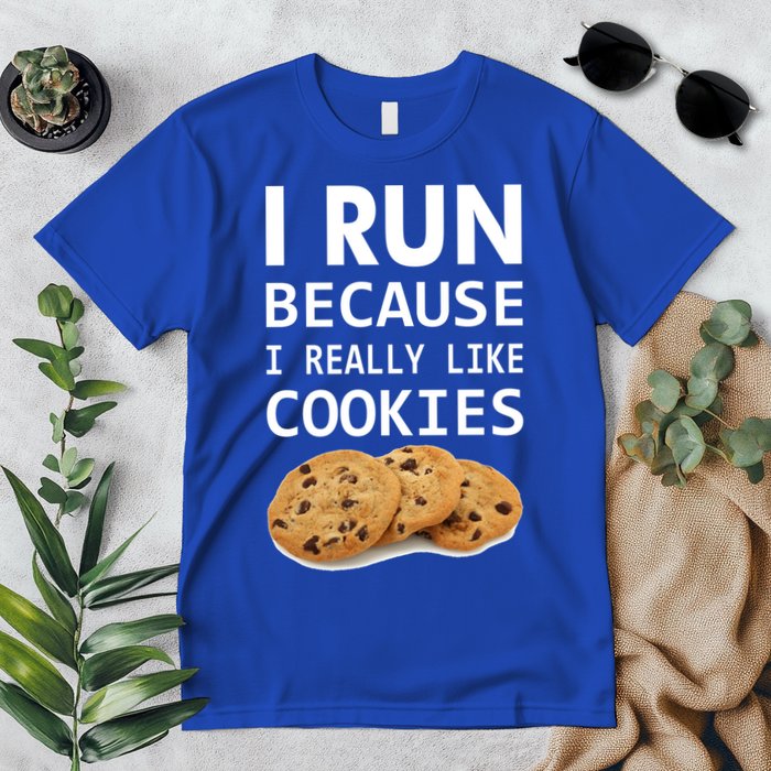 I Run Because I Really Like Cookies Premium T-Shirt