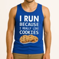 I Run Because I Really Like Cookies Tank Top