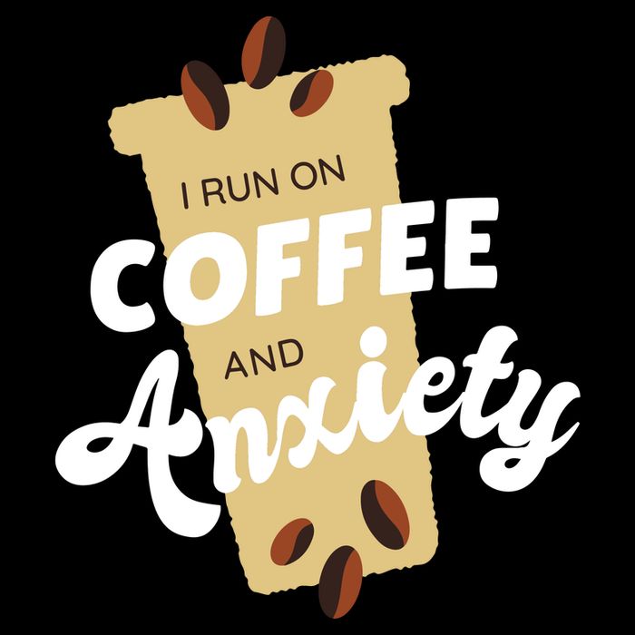 I Run On Coffee And Anxiety Toddler T-Shirt