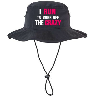 I Run To Burn Off The Crazy Bucket Hat