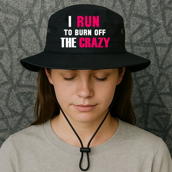 I Run To Burn Off The Crazy Bucket Hat