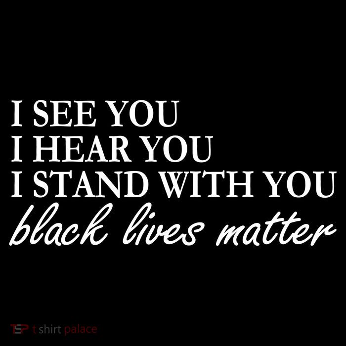 I See Hear Stand With You Black Lives Matter 16 in Basic Backpack