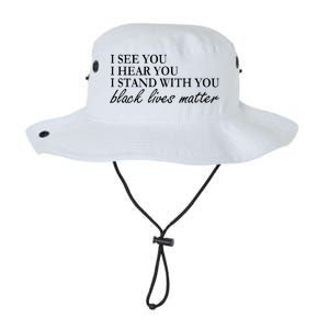 I See Hear Stand With You Black Lives Matter Legacy Cool Fit Booney Bucket Hat