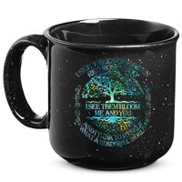 I See Trees Of Green Red Roses Too Hippie 15oz Campfire Ceramic Mug