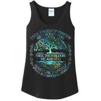 I See Trees Of Green Red Roses Too Hippie Ladies Essential Tank