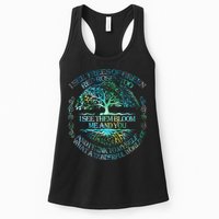 I See Trees Of Green Red Roses Too Hippie Womens Tank Top