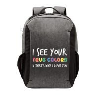 I See Your True Colors Vector Backpack