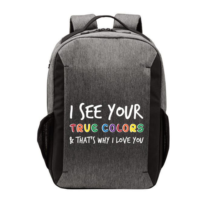I See Your True Colors Vector Backpack