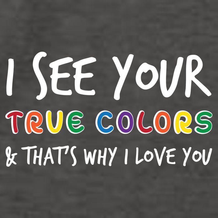 I See Your True Colors Vector Backpack