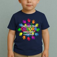 I See Your True Colors Autism Toddler T-Shirt