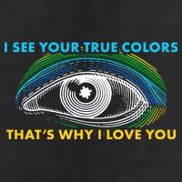 I See Your True Colors That's Why I Love You Autism Tumbler