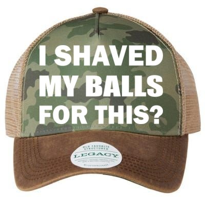 I Shaved My Bals For This? Legacy Tie Dye Trucker Hat