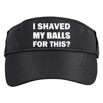 I Shaved My Bals For This? Adult Drive Performance Visor