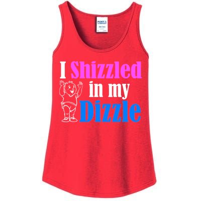 I Shizzled In My Dizzle Ladies Essential Tank