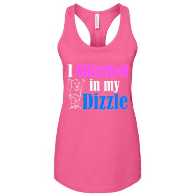 I Shizzled In My Dizzle Women's Racerback Tank