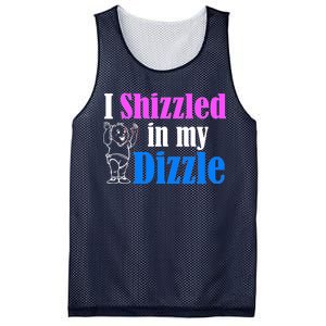 I Shizzled In My Dizzle Mesh Reversible Basketball Jersey Tank