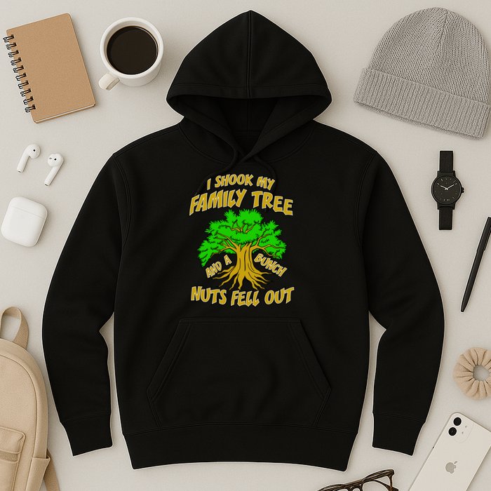 I Shook My Family Tree A Bunch of Nuts Fell Out Hoodie