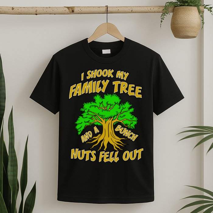 I Shook My Family Tree A Bunch of Nuts Fell Out T-Shirt